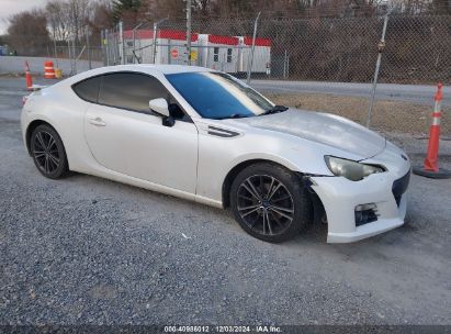 2013 SUBARU BRZ LIMITED White  Gasoline JF1ZCAC10D2602082 photo #1