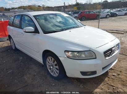 2010 VOLVO V50 2.4I White  Gasoline YV1382MW3A2572440 photo #1