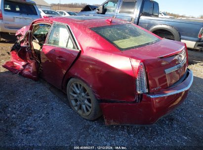 2012 CADILLAC CTS PREMIUM Red  Gasoline 1G6DS5E31C0139315 photo #4