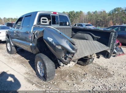 2005 DODGE DAKOTA SLT Gray  Gasoline 1D7HW48NX5S153575 photo #4