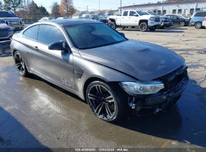 2016 BMW M4 Gray  Gasoline WBS3R9C54GK708256 photo #1