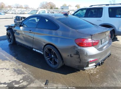 2016 BMW M4 Gray  Gasoline WBS3R9C54GK708256 photo #4