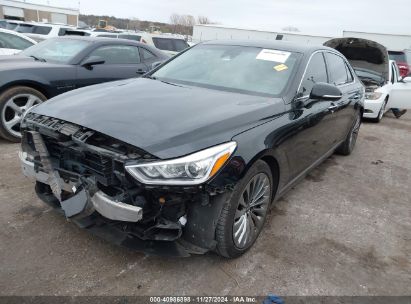 2017 GENESIS G90 5.0 ULTIMATE Black  Gasoline KMHG54JH4HU033403 photo #3