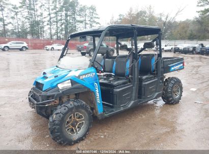 2016 POLARIS RANGER CREW XP 900-6 EPS Blue  Gasoline 3NSRVE874GG512730 photo #3