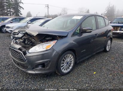 2017 FORD C-MAX HYBRID SE Gray  Hybrid 1FADP5AU5HL119139 photo #3