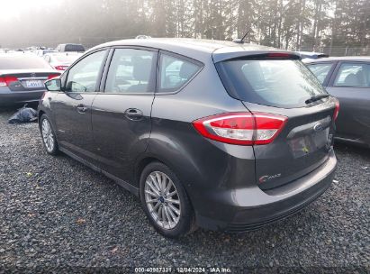 2017 FORD C-MAX HYBRID SE Gray  Hybrid 1FADP5AU5HL119139 photo #4