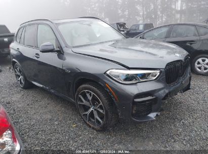 2022 BMW X5 PHEV XDRIVE45E Gray  Hybrid 5UXTA6C09N9L65500 photo #1