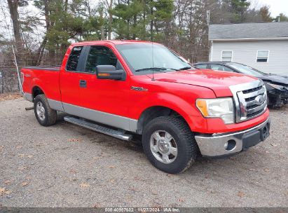 2011 FORD F-150 XLT Red  Flexible Fuel 1FTFX1EF0BFA37347 photo #1