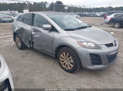 2011 MAZDA CX-7 I SPORT Silver  Gasoline JM3ER2B54B0386061 photo #1