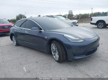 2019 TESLA MODEL 3 LONG RANGE/MID RANGE/STANDARD RANGE/STANDARD RANGE PLUS Gray  Electric 5YJ3E1EA3KF425397 photo #1