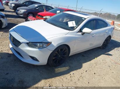 2014 MAZDA MAZDA6 I GRAND TOURING White  Gasoline JM1GJ1W63E1137917 photo #3