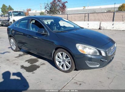 2013 VOLVO S60 T5 Black  Gasoline YV1612FS8D1222324 photo #1