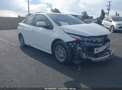 2021 TOYOTA PRIUS PRIME XLE White  Hybrid JTDKAMFPXM3173546 photo #1