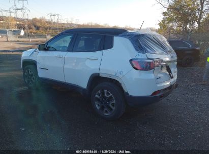 2018 JEEP COMPASS TRAILHAWK 4X4 White  Gasoline 3C4NJDDB2JT417615 photo #4