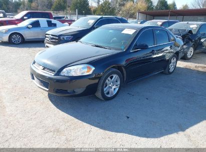 2011 CHEVROLET IMPALA LT Black  Flexible Fuel 2G1WG5EKXB1308810 photo #3