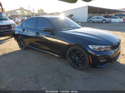 2021 BMW 330I Black  Gasoline 3MW5R1J05M8B82092 photo #1