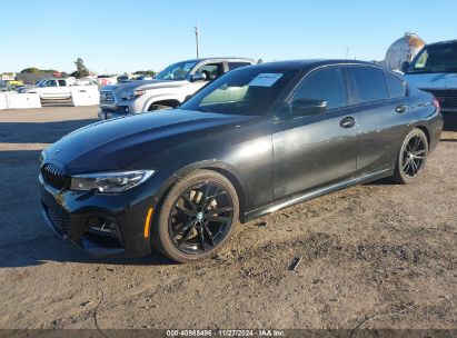 2021 BMW 330I Black  Gasoline 3MW5R1J05M8B82092 photo #3