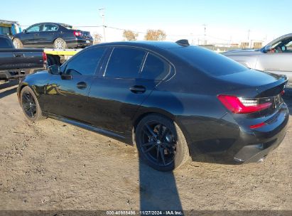 2021 BMW 330I Black  Gasoline 3MW5R1J05M8B82092 photo #4