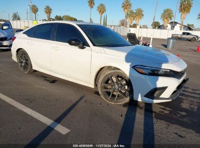 2024 HONDA CIVIC SI SEDAN White  Gasoline 2HGFE1E57RH474415 photo #1