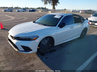 2024 HONDA CIVIC SI SEDAN White  Gasoline 2HGFE1E57RH474415 photo #3