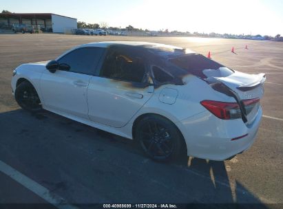 2024 HONDA CIVIC SI SEDAN White  Gasoline 2HGFE1E57RH474415 photo #4