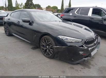 2022 BMW M850I GTAN COUPE XDRIVE Black  gas WBAGV8C03NCG96210 photo #1