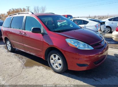 2006 TOYOTA SIENNA LE Red  Gasoline 5TDZA23C46S572250 photo #1