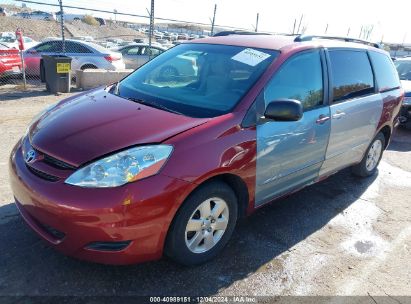 2006 TOYOTA SIENNA LE Red  Gasoline 5TDZA23C46S572250 photo #3