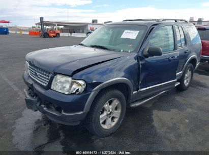 2003 FORD EXPLORER NBX/XLT Blue  Flexible Fuel 1FMZU63K03ZB40816 photo #3