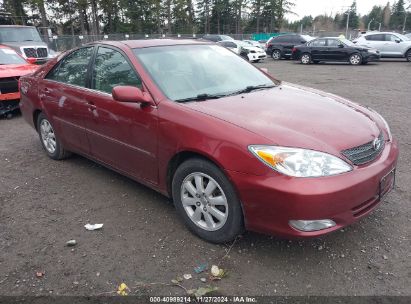 2003 TOYOTA CAMRY XLE Maroon  Gasoline 4T1BE32K63U231827 photo #1