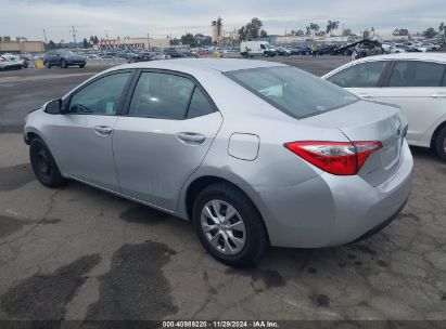 2015 TOYOTA COROLLA L Gray  Gasoline 5YFBURHE4FP290680 photo #4