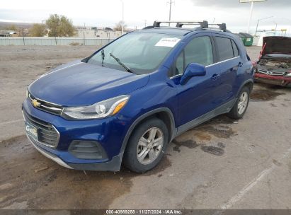 2017 CHEVROLET TRAX LT Blue  Gasoline 3GNCJLSB6HL172663 photo #3