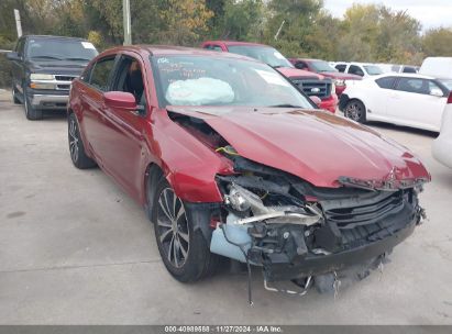 2013 CHRYSLER 200 TOURING Red  Gasoline 1C3CCBBB8DN679320 photo #1