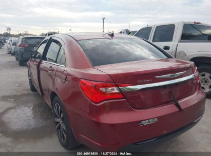 2013 CHRYSLER 200 TOURING Red  Gasoline 1C3CCBBB8DN679320 photo #4