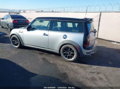 2009 MINI COOPER S CLUBMAN Silver  Gasoline WMWMM33539TP92720 photo #4