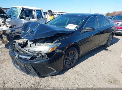 2017 TOYOTA CAMRY SE Black  Gasoline 4T1BF1FK7HU628868 photo #3