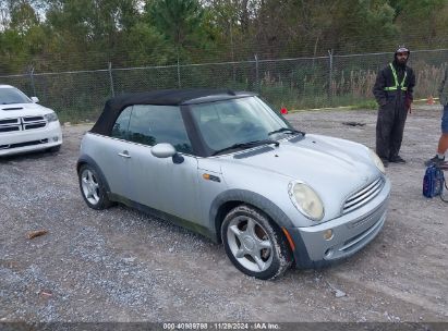 2005 MINI COOPER Silver  Gasoline WMWRF33595TG12704 photo #1