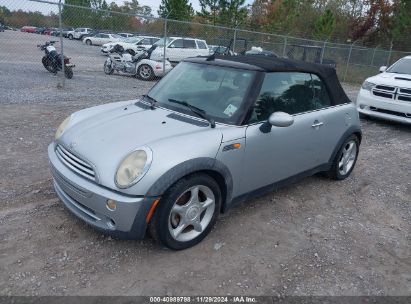 2005 MINI COOPER Silver  Gasoline WMWRF33595TG12704 photo #3