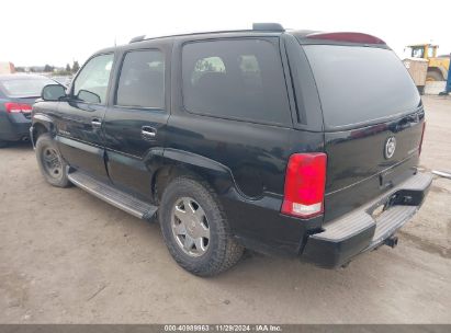 2003 CADILLAC ESCALADE STANDARD Black  Gasoline 1GYEK63N23R182045 photo #4