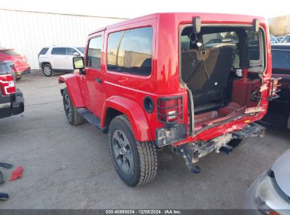 2018 JEEP WRANGLER JK SAHARA 4X4 Red  Flexible Fuel 1C4AJWBG7JL882489 photo #4