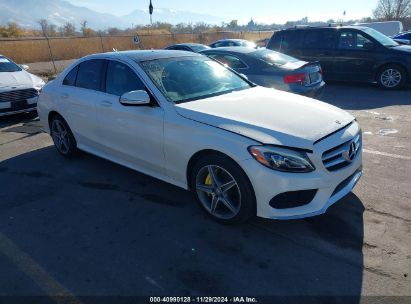 2015 MERCEDES-BENZ C 300 4MATIC/LUXURY 4MATIC/SPORT 4MATIC White  Gasoline 55SWF4KB0FU058634 photo #1