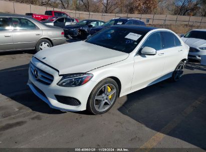 2015 MERCEDES-BENZ C 300 4MATIC/LUXURY 4MATIC/SPORT 4MATIC White  Gasoline 55SWF4KB0FU058634 photo #3