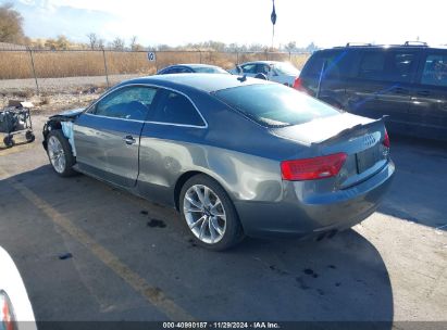 2013 AUDI A5 2.0T PREMIUM Gray  Flexible Fuel WAULFAFR7DA053668 photo #4