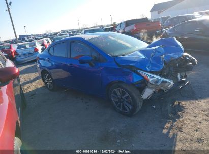 2020 NISSAN VERSA SV XTRONIC CVT Blue  Gasoline 3N1CN8EV3LL844254 photo #1