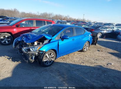 2020 NISSAN VERSA SV XTRONIC CVT Blue  Gasoline 3N1CN8EV3LL844254 photo #3