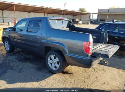 2011 HONDA RIDGELINE RTL Gray  Gasoline 5FPYK1F52BB455191 photo #4