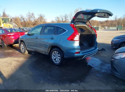 2016 HONDA CR-V EX Blue  Gasoline 2HKRM4H55GH669462 photo #4