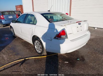 2007 FORD FUSION S White  Gasoline 3FAHP06Z77R208722 photo #4