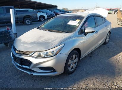 2017 CHEVROLET CRUZE LS AUTO Silver  Gasoline 1G1BC5SMXH7184744 photo #3