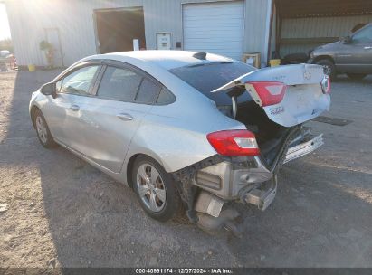 2017 CHEVROLET CRUZE LS AUTO Silver  Gasoline 1G1BC5SMXH7184744 photo #4